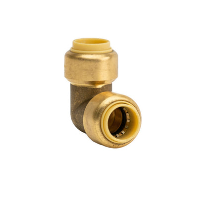 3/8" Push Connect Brass 90 Degree Elbows
