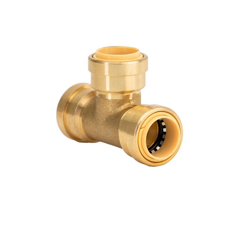 3/4" Push Connect Brass Tees