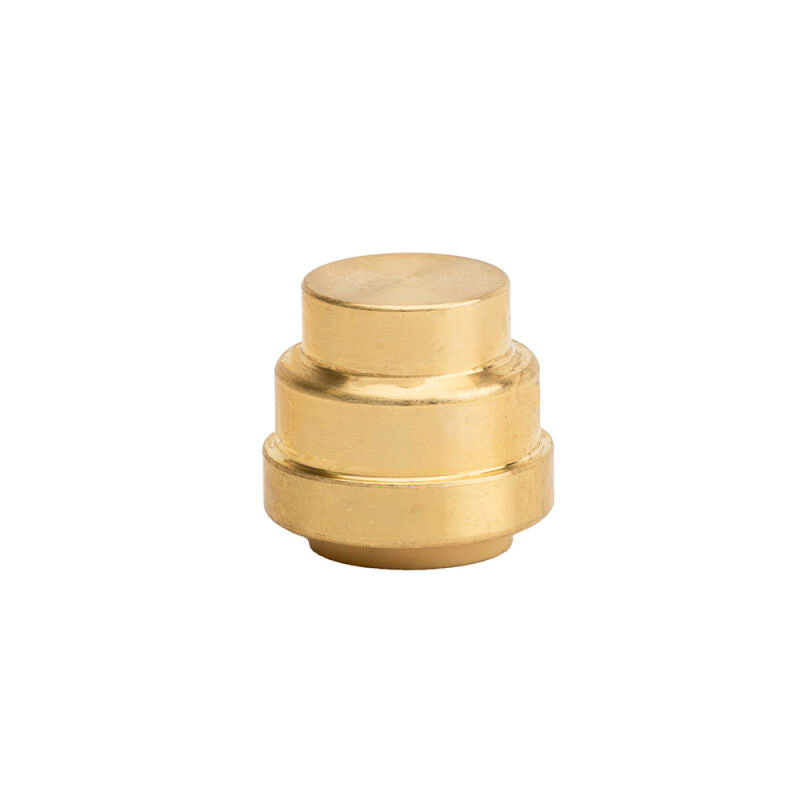 1/2" Push Connect Brass End Stops