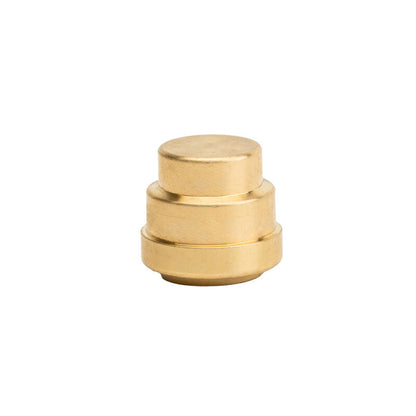 3/4" Push Connect Brass End Stops