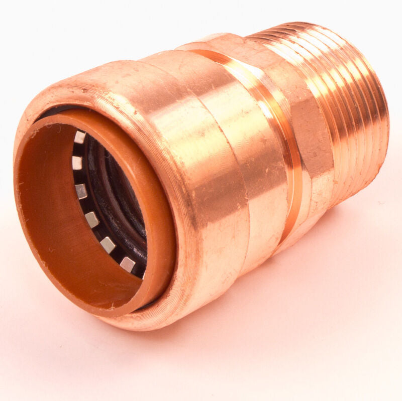 1" Push Connect Copper MIP Adapters