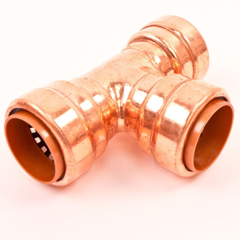 1/2" x 1/2" x 1/2" Push Connect Copper Tees