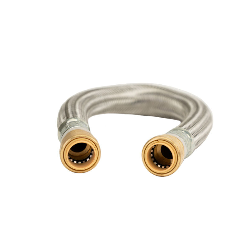 18" Push Connect Water Heater Connector