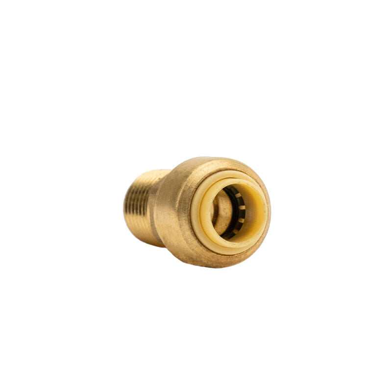 1/4" Push Connect Brass MIP Adapters