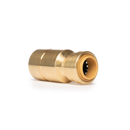 1" x 1/2" CTSxPush Connect Brass Reducing Couplings