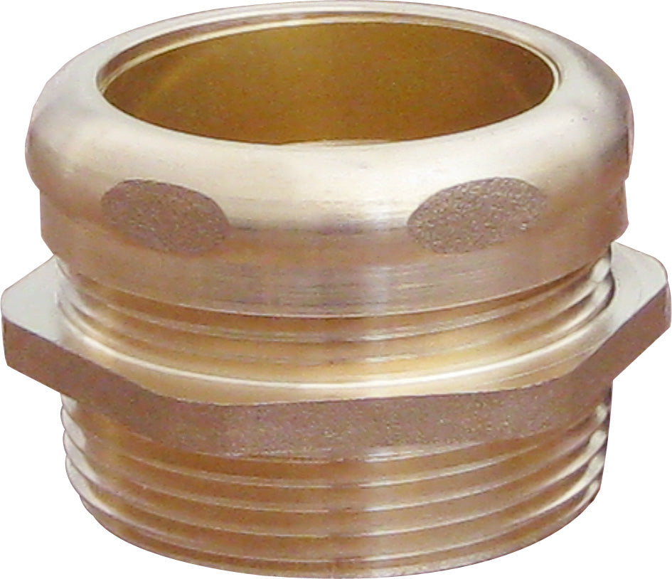 1-1/2" MIP x 1-1/2" Slip Joint Brass Waste Connector