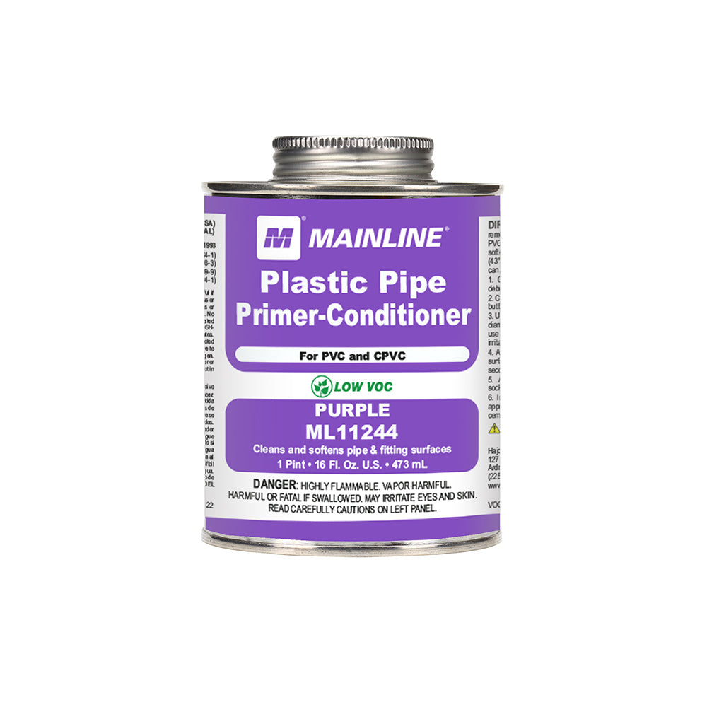 16 oz Purple Primer Conditioner for PVC and CPVC Cement