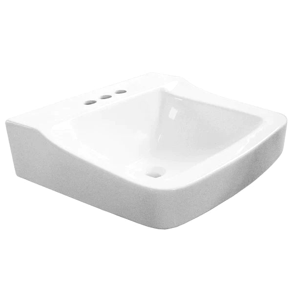 ADA Wall-Mount Lavatory, Small - White